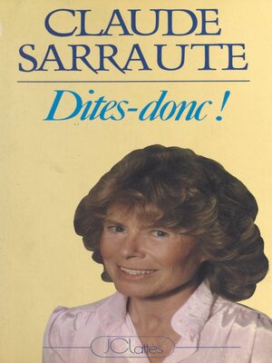 cover image of Dites donc !